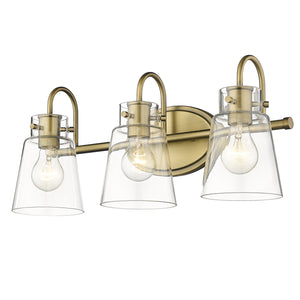 Acclaim Lighting - IN40092ATB - Three Light Vanity - Bristow - Antique Brass