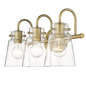 Acclaim Lighting - IN40092ATB - Three Light Vanity - Bristow - Antique Brass