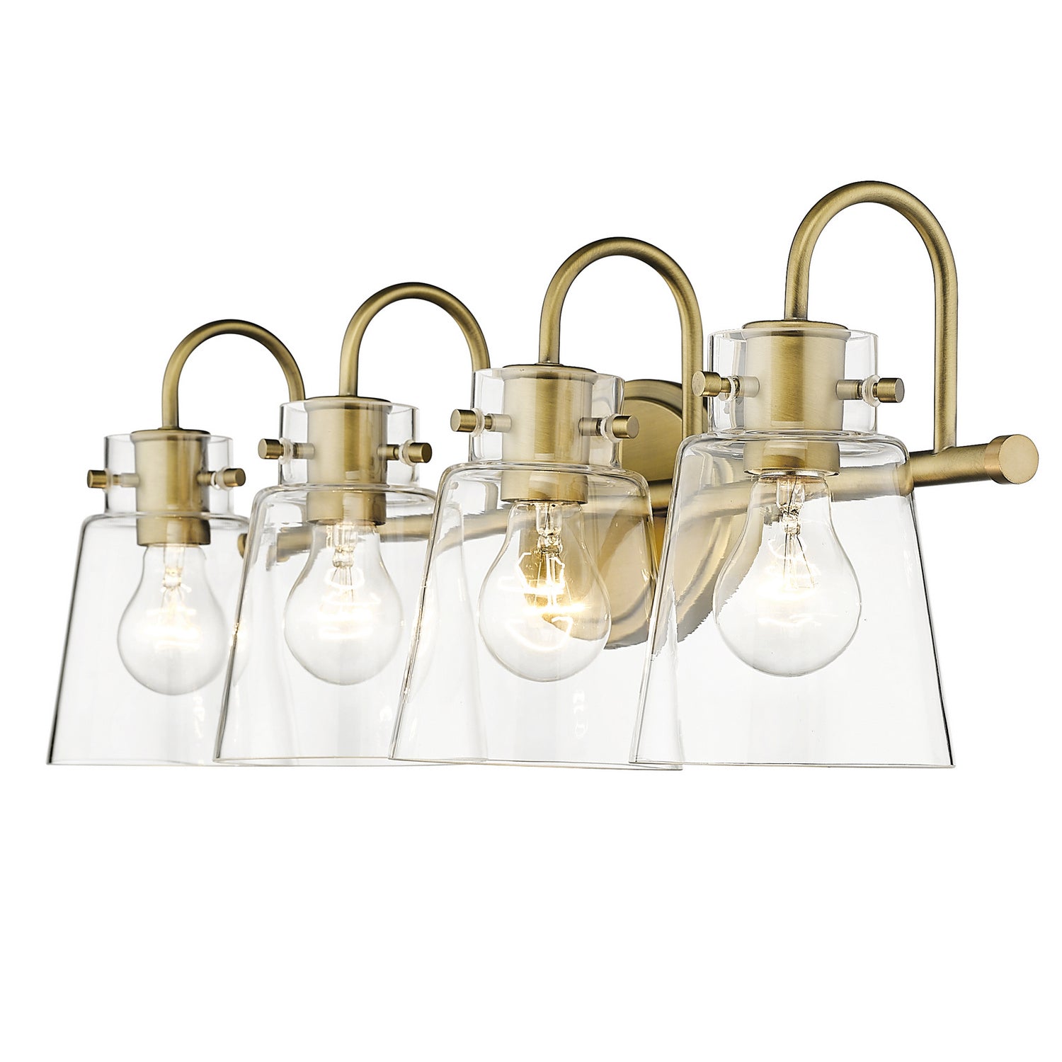 Acclaim Lighting - IN40093ATB - Four Light Vanity - Bristow - Antique Brass