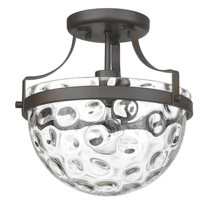 Acclaim Lighting - IN60099ORB - One Light Semi-Flush Mount - Quinn - Oil Rubbed Bronze