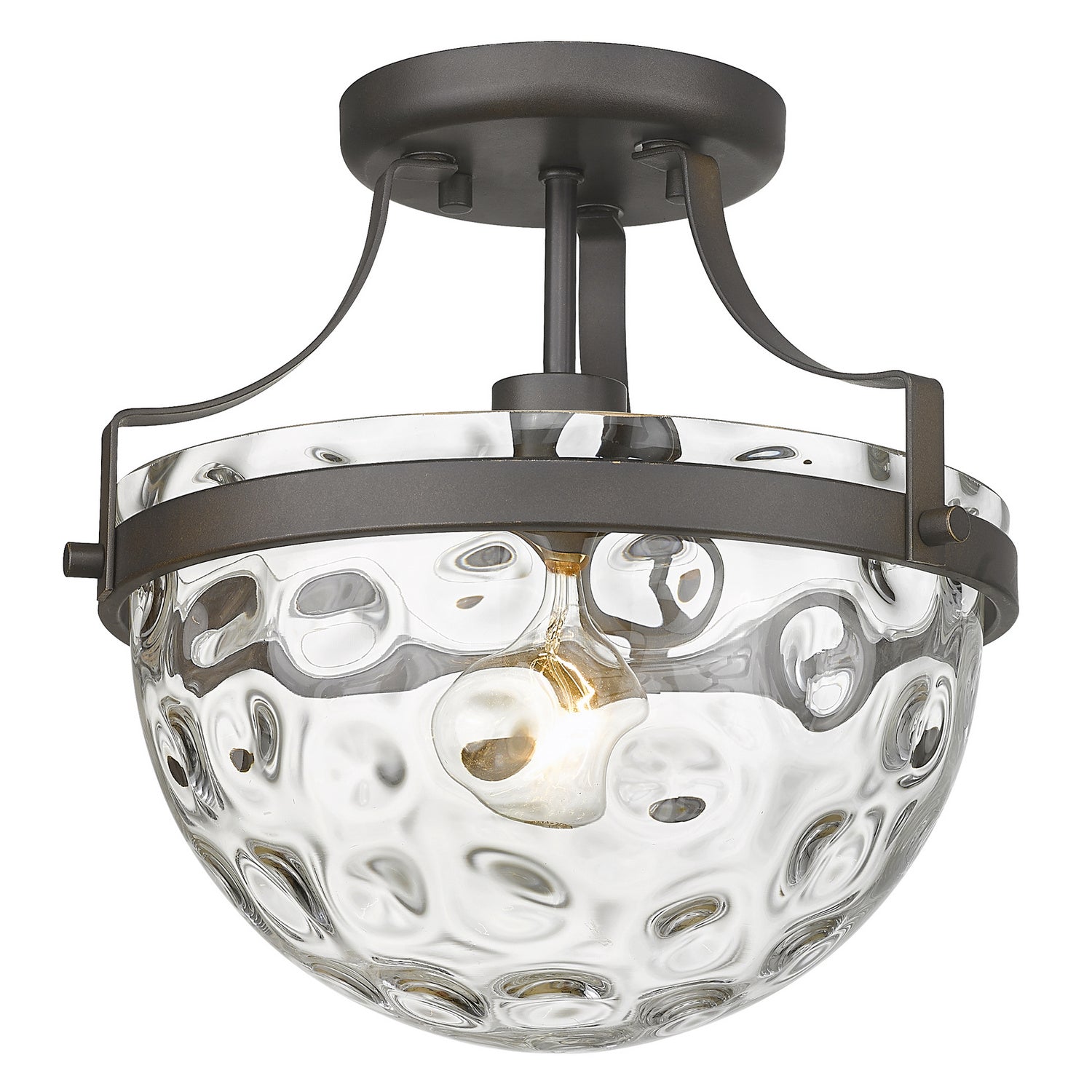 Acclaim Lighting - IN60099ORB - One Light Semi-Flush Mount - Quinn - Oil Rubbed Bronze