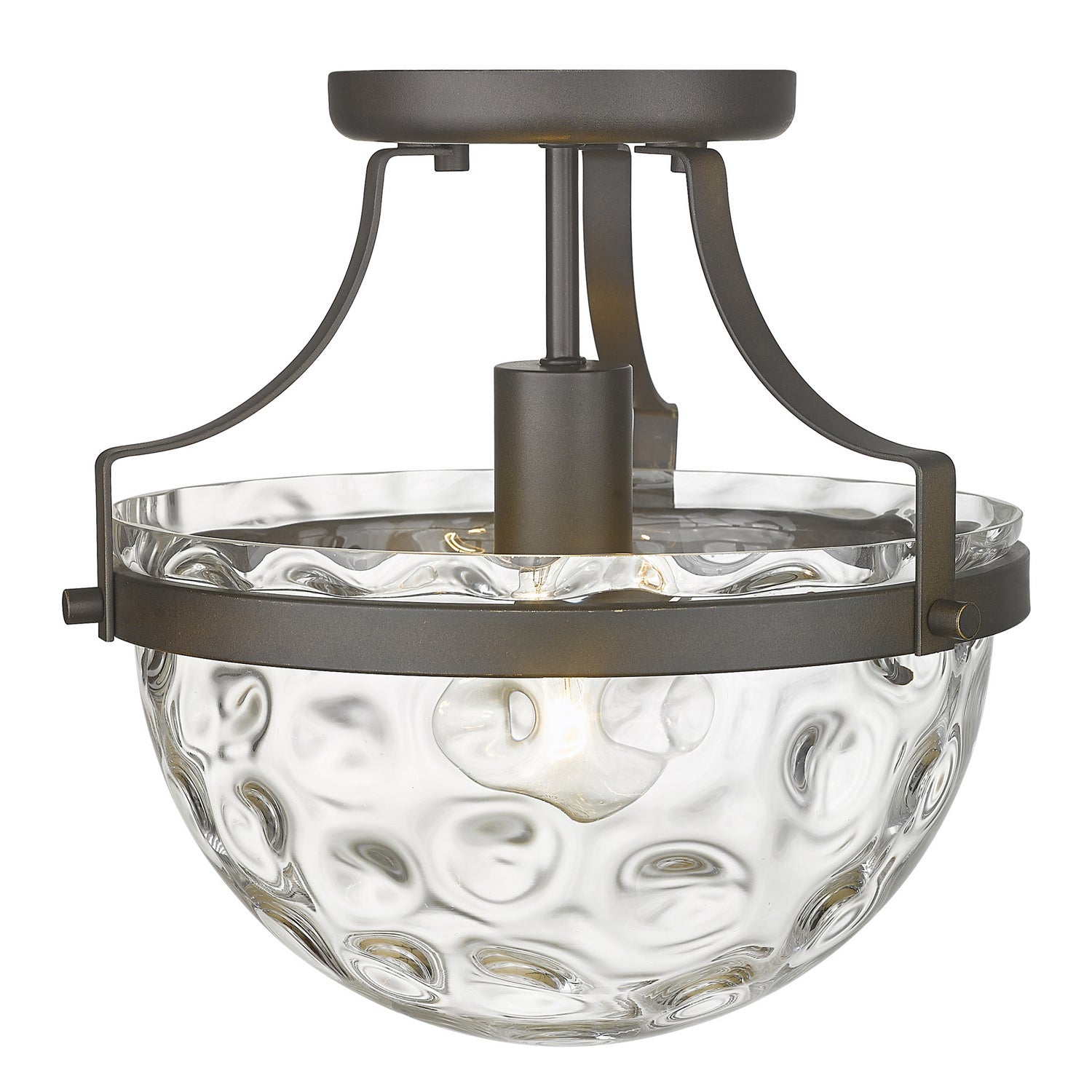 Acclaim Lighting - IN60099ORB - One Light Semi-Flush Mount - Quinn - Oil Rubbed Bronze