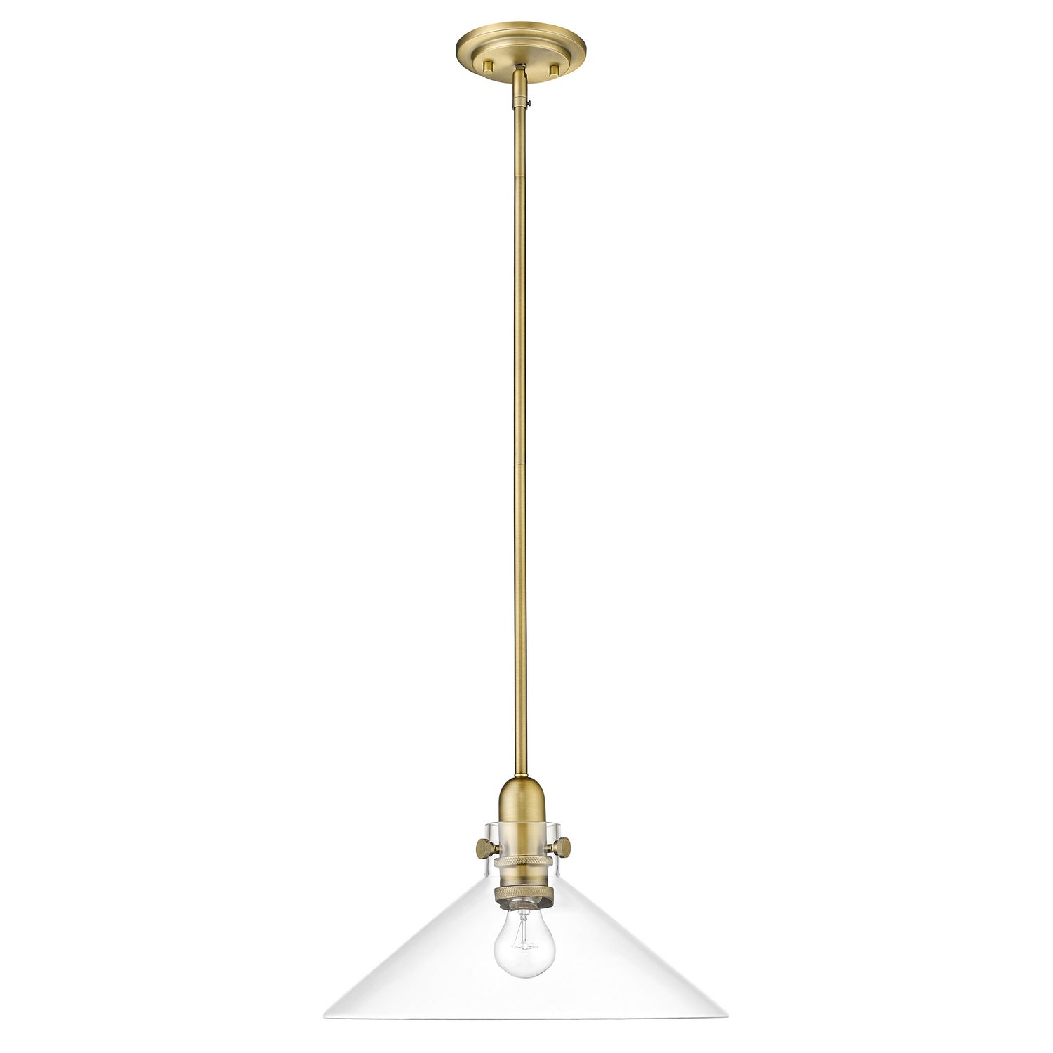 Acclaim Lighting - IN20080ATB - One Light Pendant - Dwyer - Antique Brass