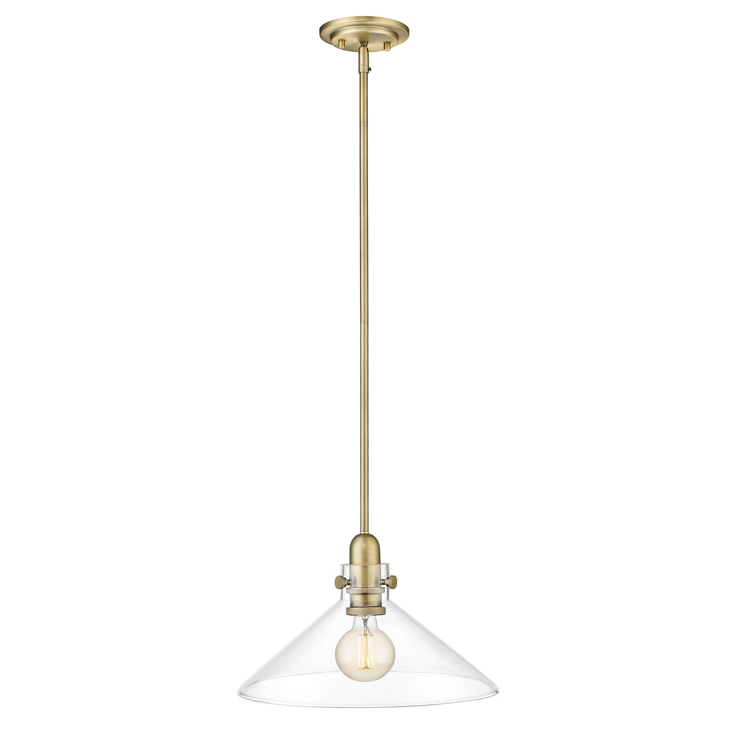 Acclaim Lighting - IN20080ATB - One Light Pendant - Dwyer - Antique Brass