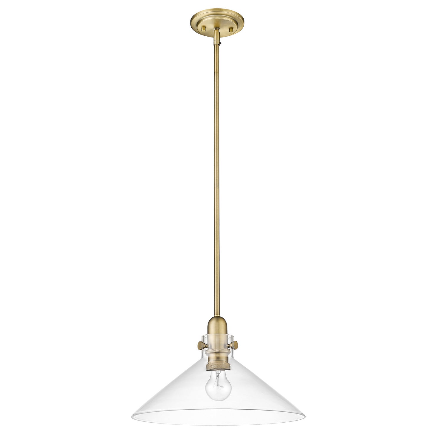 Acclaim Lighting - IN20080ATB - One Light Pendant - Dwyer - Antique Brass