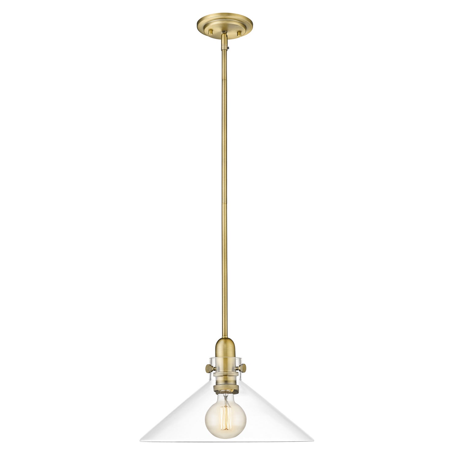 Acclaim Lighting - IN20080ATB - One Light Pendant - Dwyer - Antique Brass