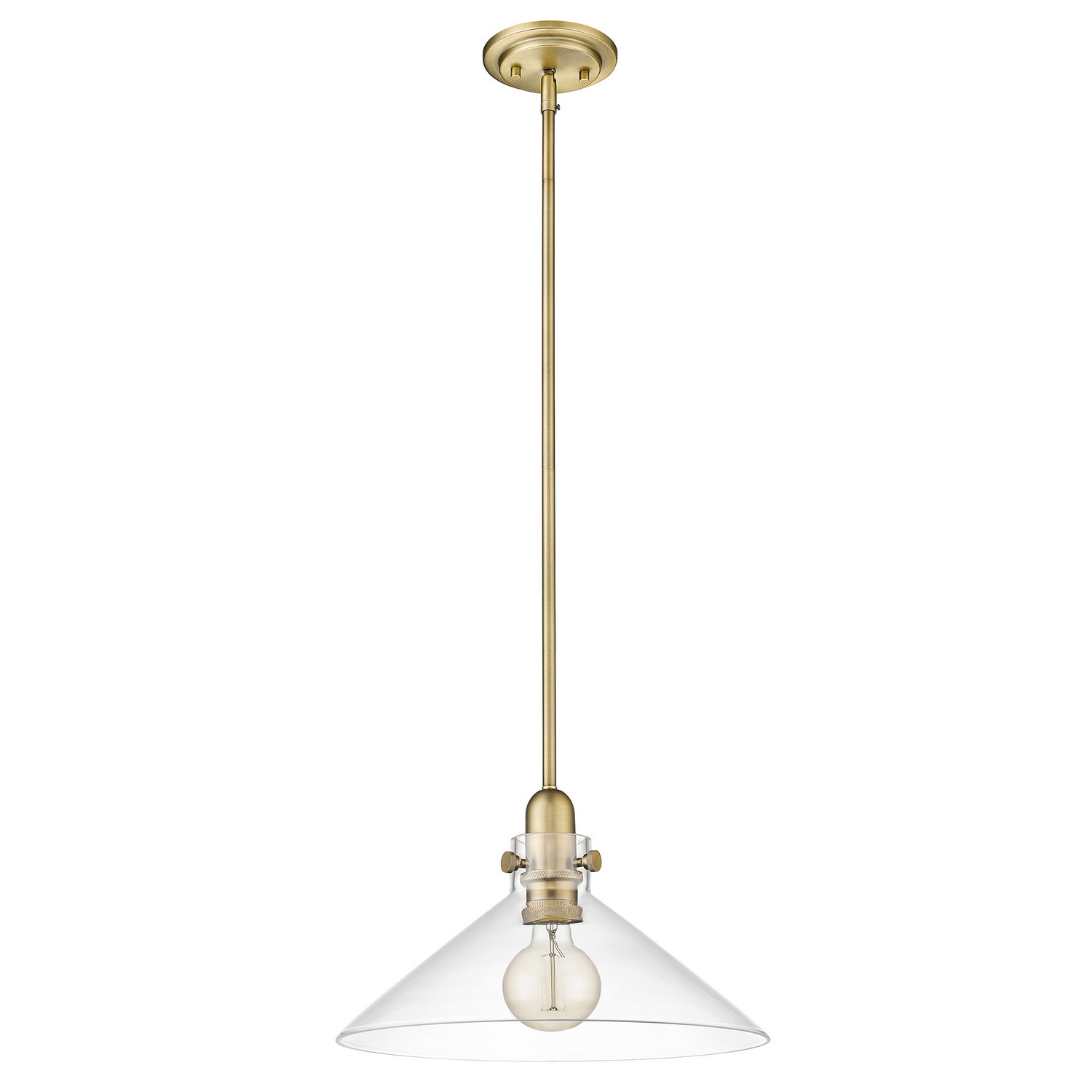 Acclaim Lighting - IN20080ATB - One Light Pendant - Dwyer - Antique Brass