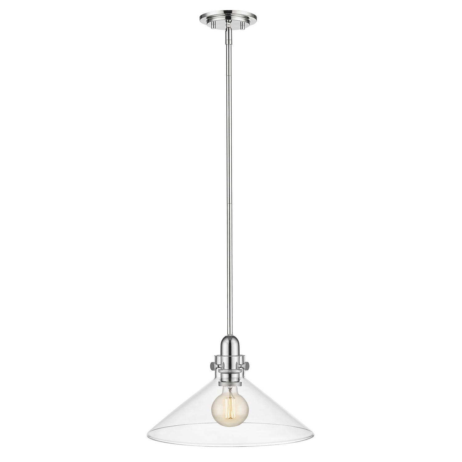 Acclaim Lighting - IN20080PN - One Light Pendant - Dwyer - Polished Nickel