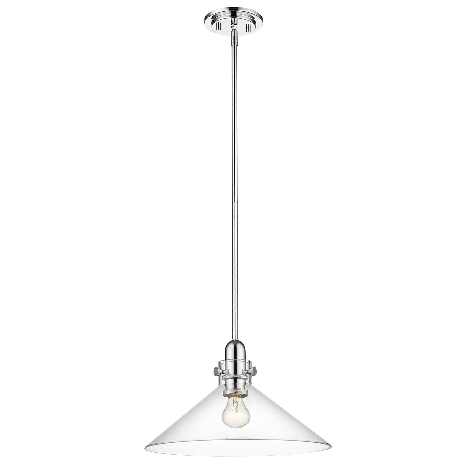 Acclaim Lighting - IN20080PN - One Light Pendant - Dwyer - Polished Nickel