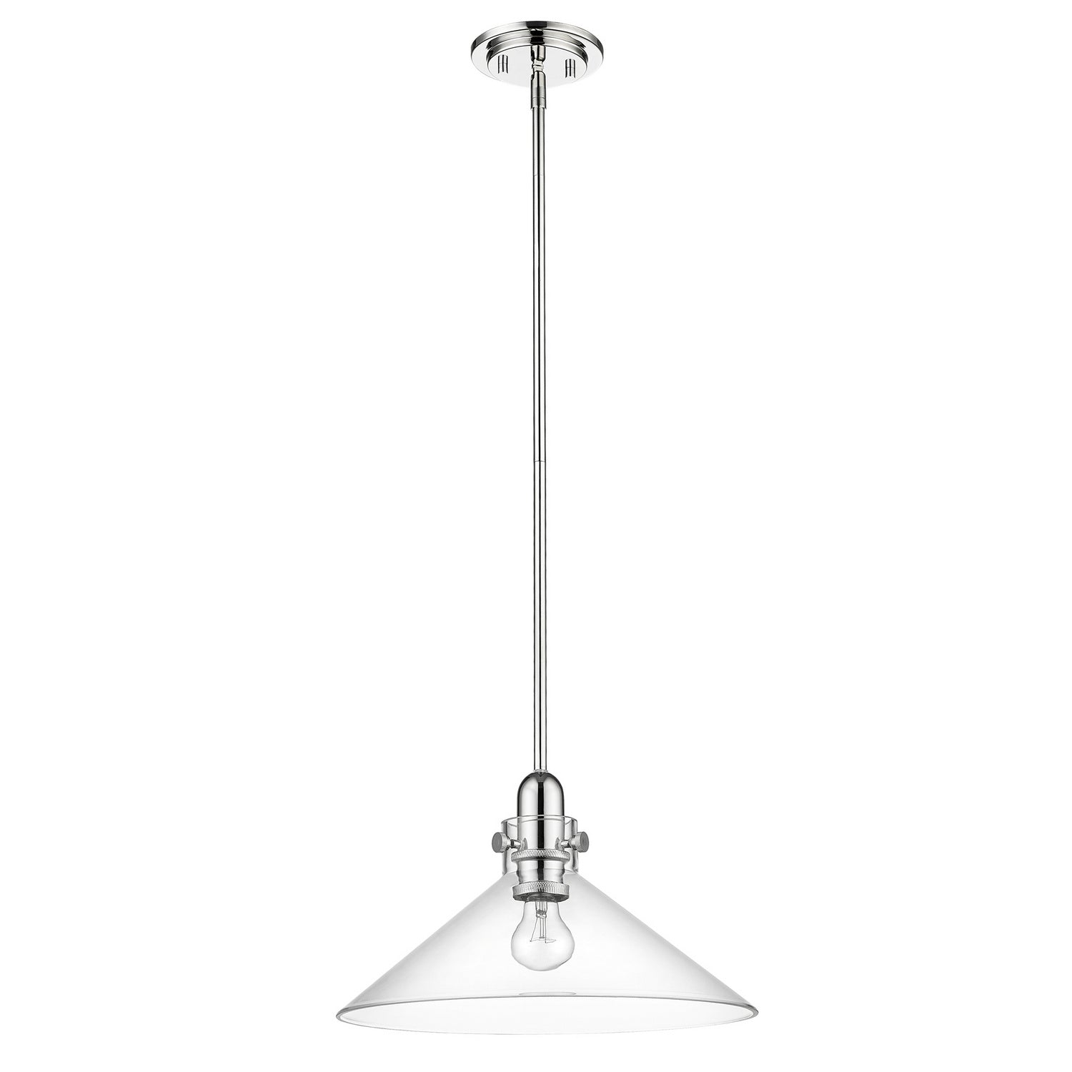 Acclaim Lighting - IN20080PN - One Light Pendant - Dwyer - Polished Nickel