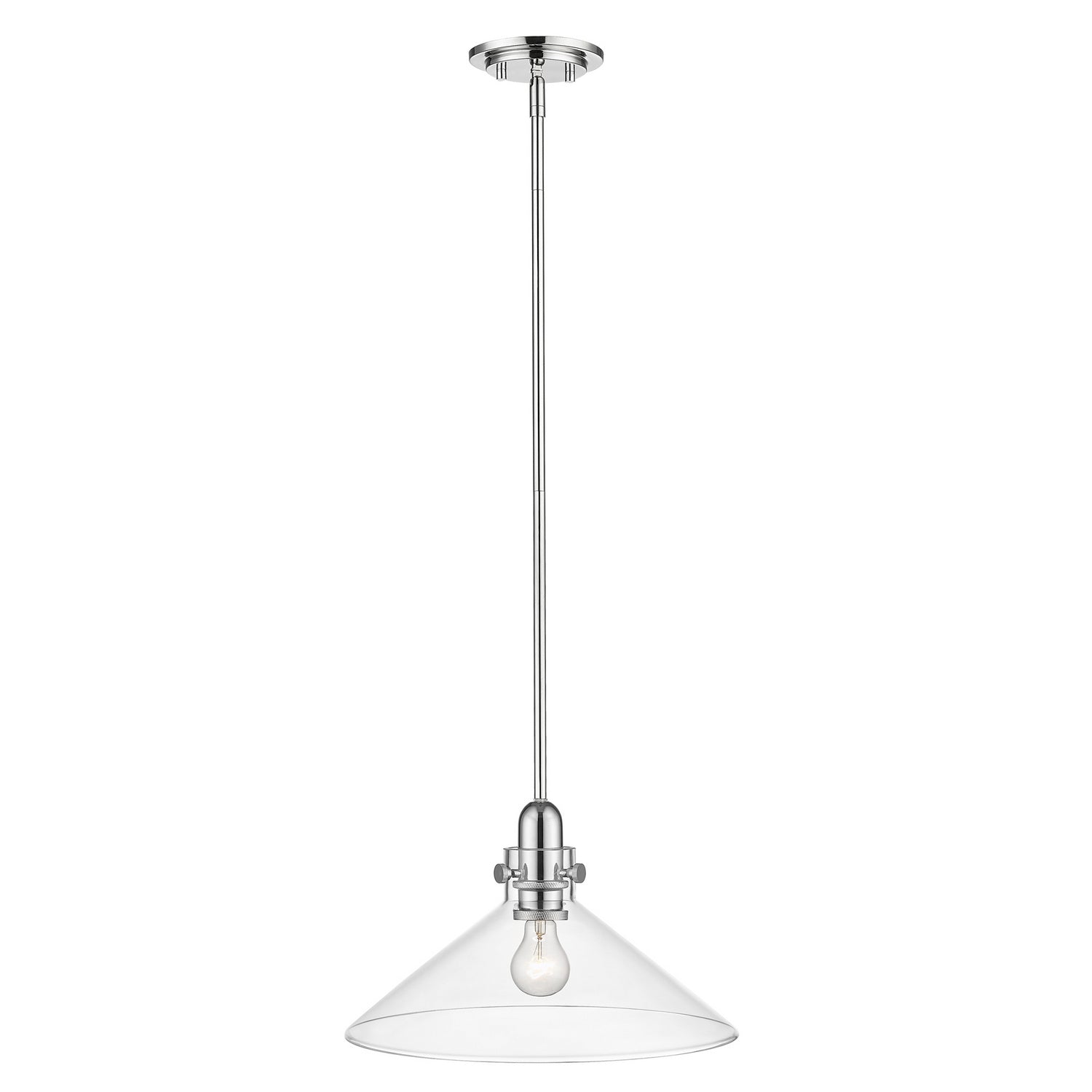 Acclaim Lighting - IN20080PN - One Light Pendant - Dwyer - Polished Nickel