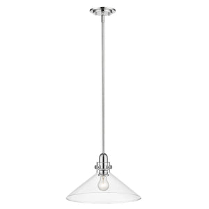 Acclaim Lighting - IN20080PN - One Light Pendant - Dwyer - Polished Nickel