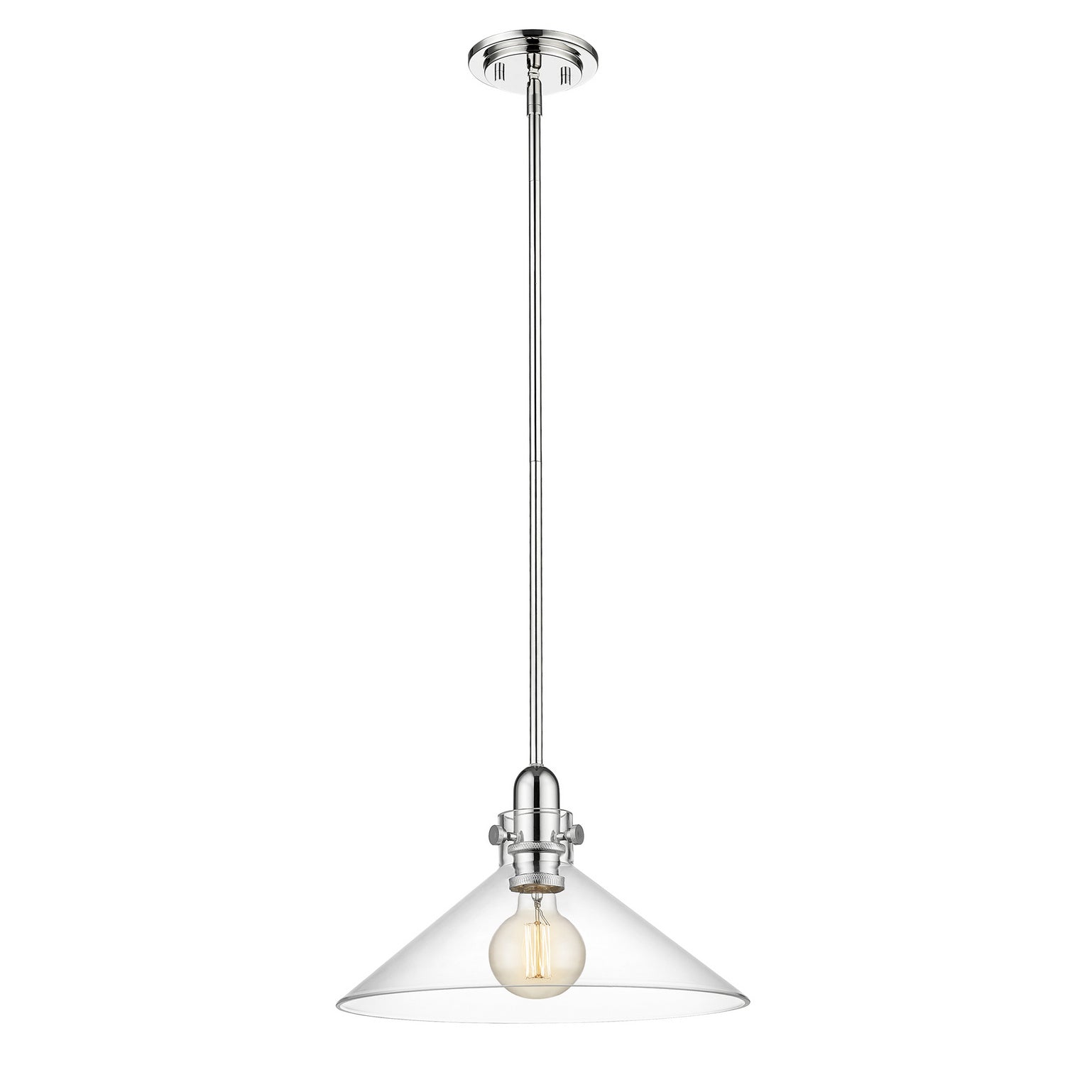 Acclaim Lighting - IN20080PN - One Light Pendant - Dwyer - Polished Nickel