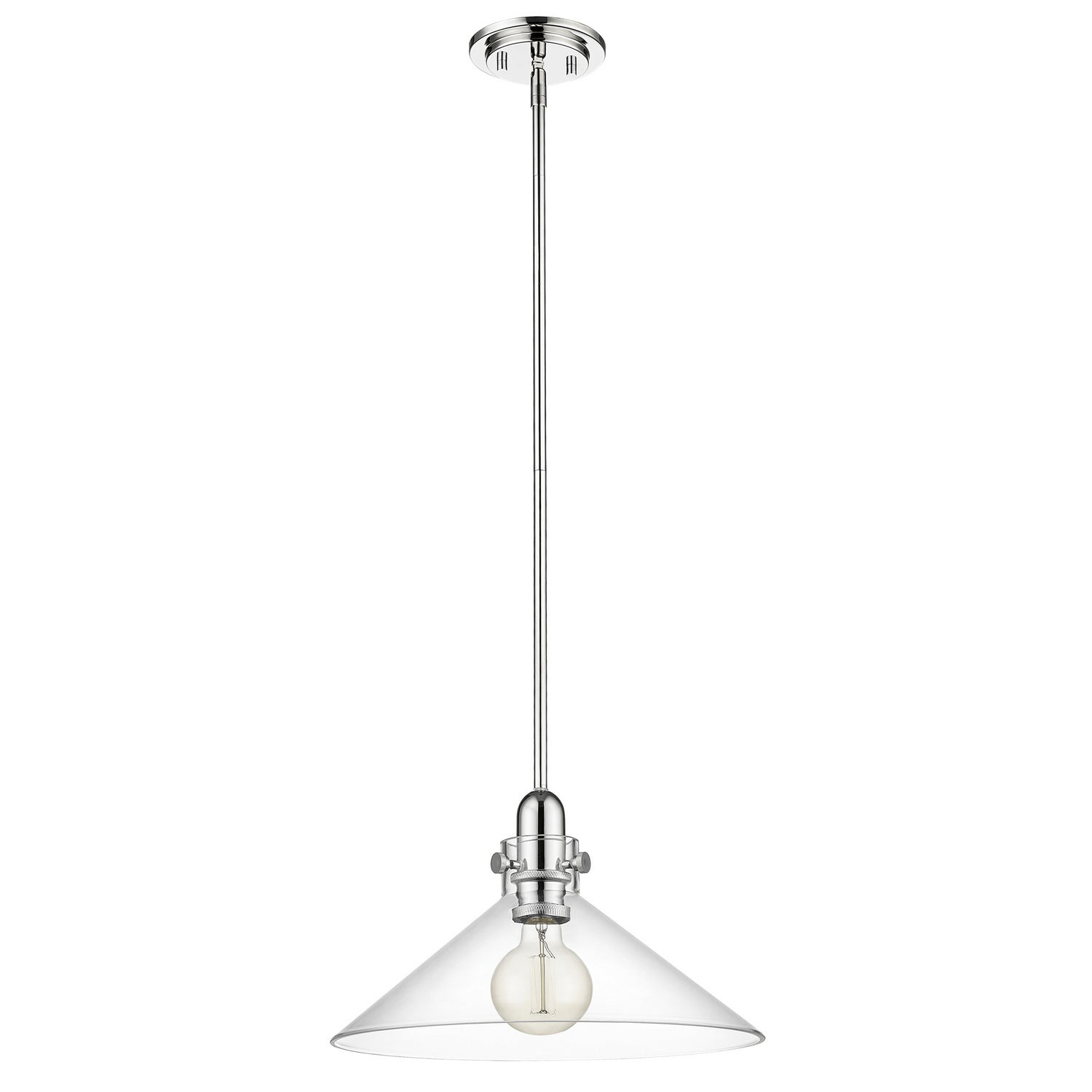 Acclaim Lighting - IN20080PN - One Light Pendant - Dwyer - Polished Nickel