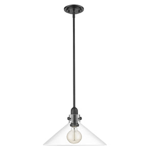 Acclaim Lighting - IN20080BK - One Light Pendant - Dwyer - Matte Black