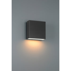 Access - 20025LEDDMG-BL/FST - LED Outdoor Wall Mount - Strand - Black