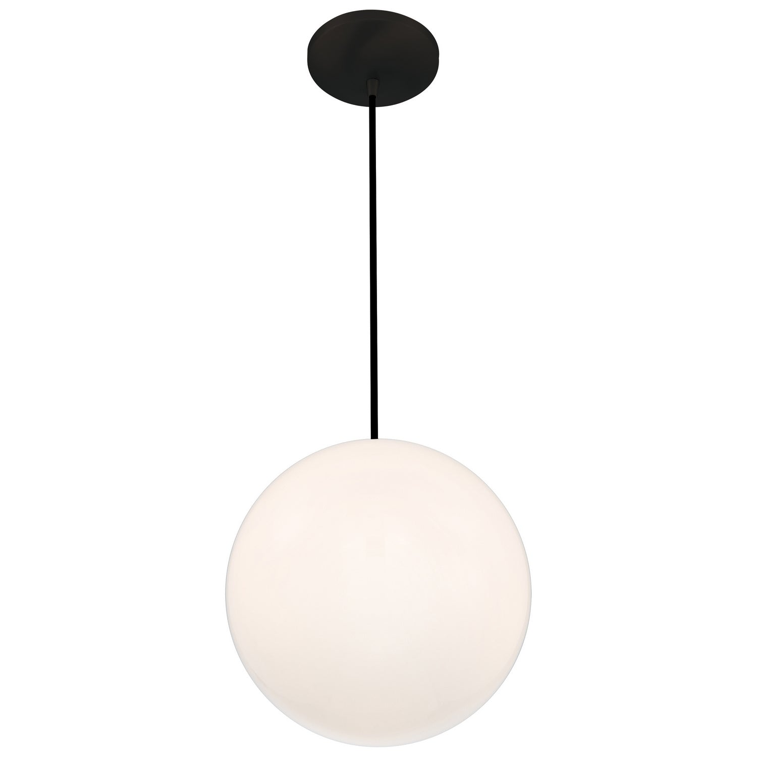 Access - 23941-MBL/OPL - One Light Pendant - Pearl - Matte Black