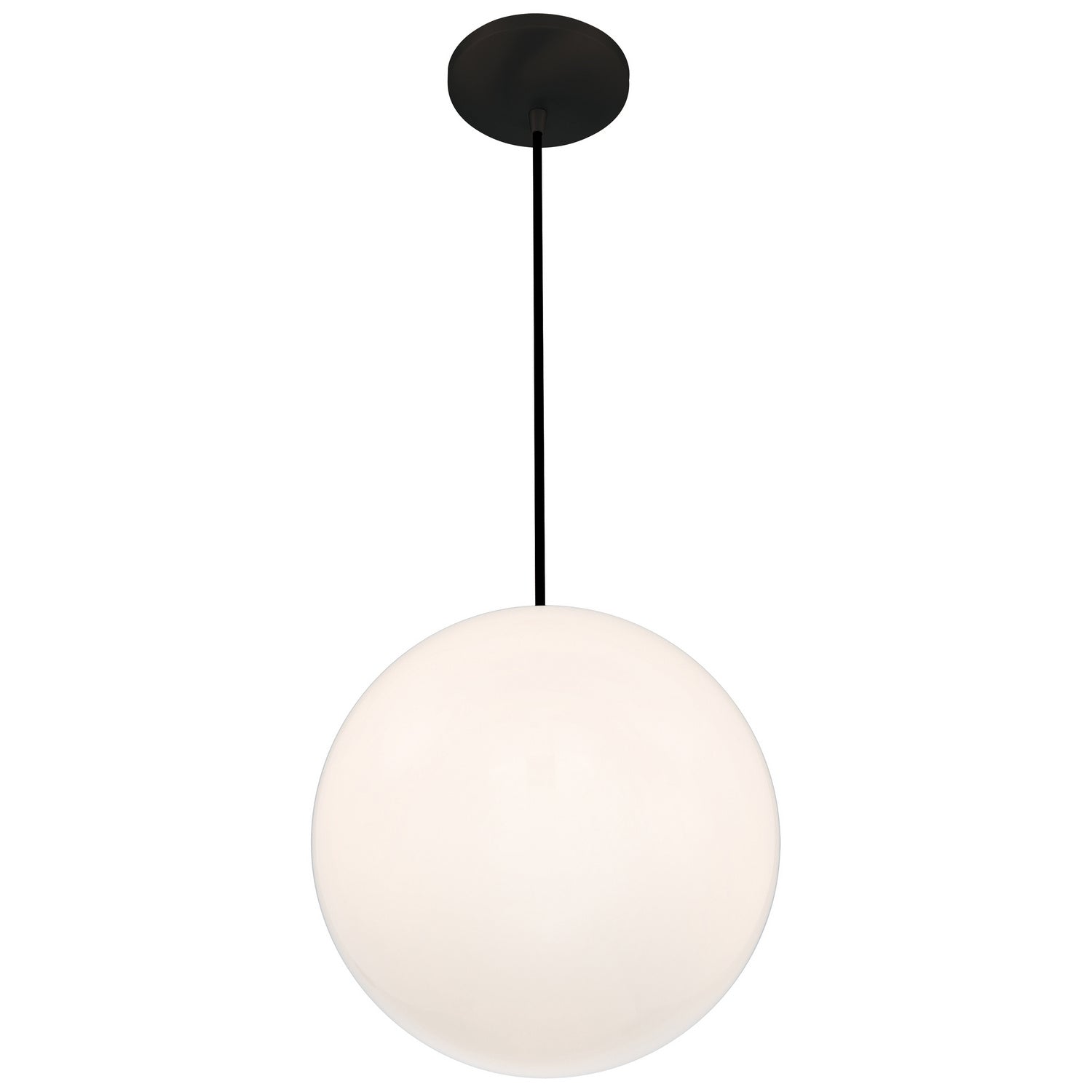 Access - 23944-MBL/OPL - One Light Pendant - Pearl - Matte Black