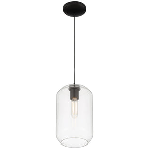 Access - 29010LEDDLP-BL/CLR - LED Pendant - Clarity - Black