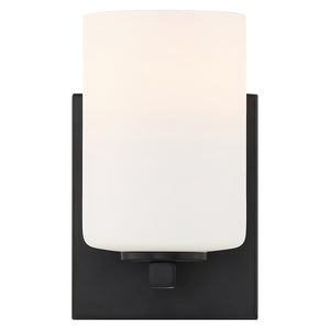 Access - 62621LEDDLP-MBL/OPL - LED Wall Sconce - Sienna - Matte Black