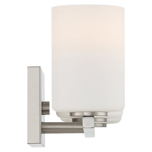 Access - 62623-BS/OPL - Three Light Vanity - Sienna - Brushed Steel