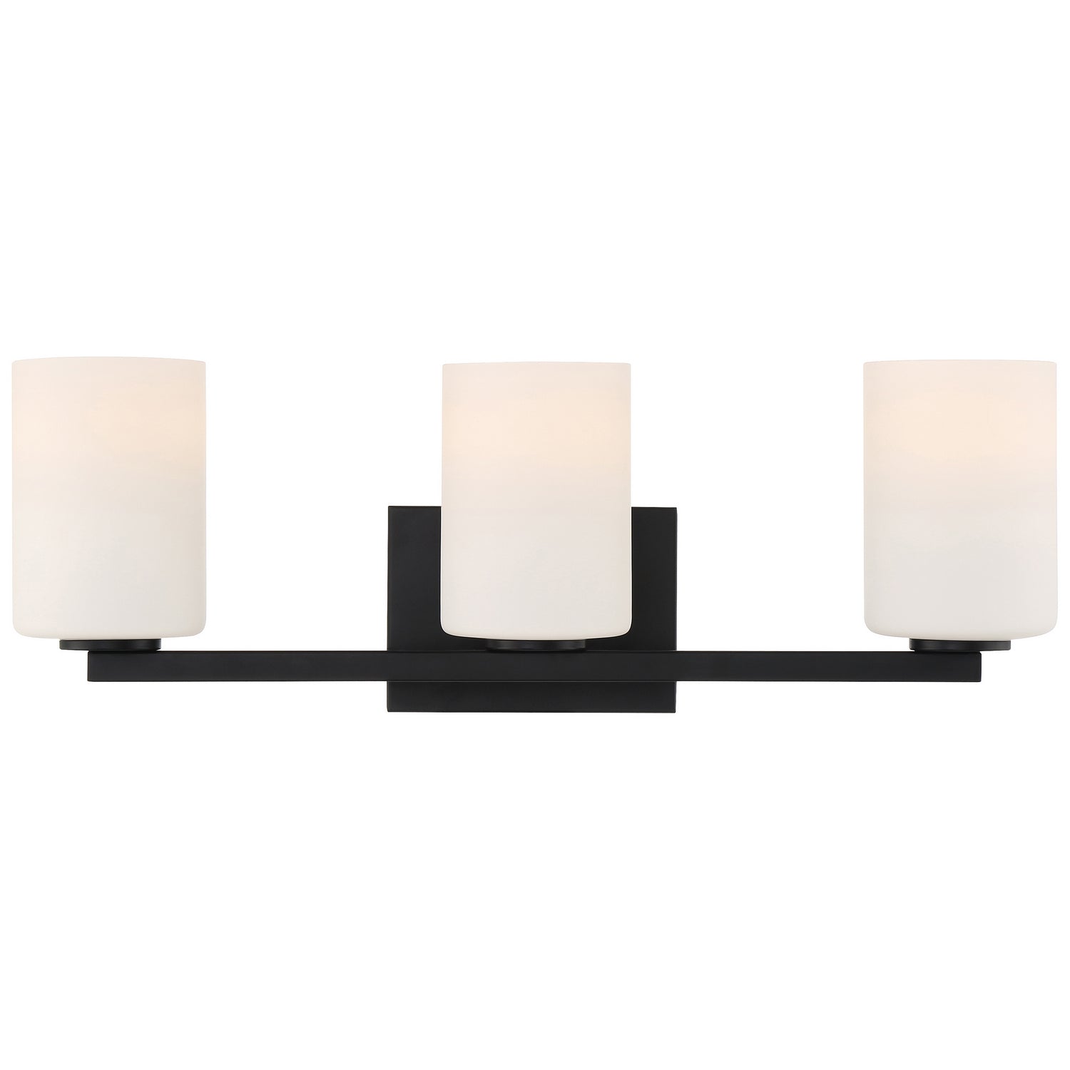 Access - 62623-MBL/OPL - Three Light Vanity - Sienna - Matte Black