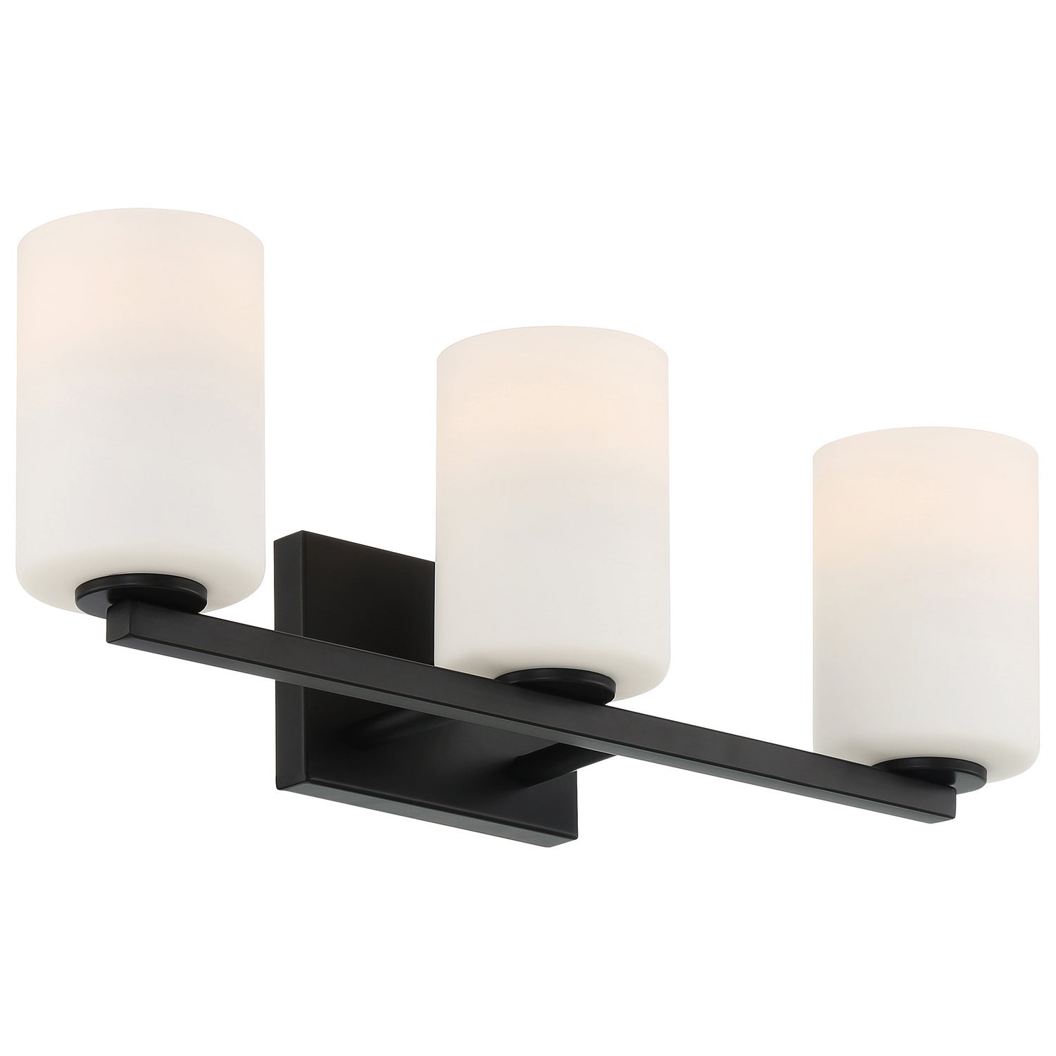 Access - 62623-MBL/OPL - Three Light Vanity - Sienna - Matte Black