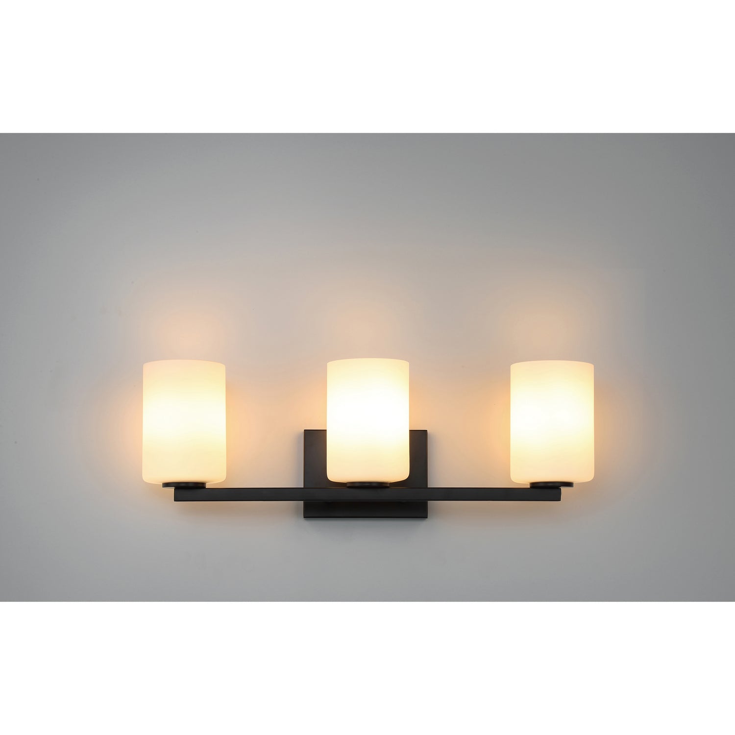 Access - 62623-MBL/OPL - Three Light Vanity - Sienna - Matte Black