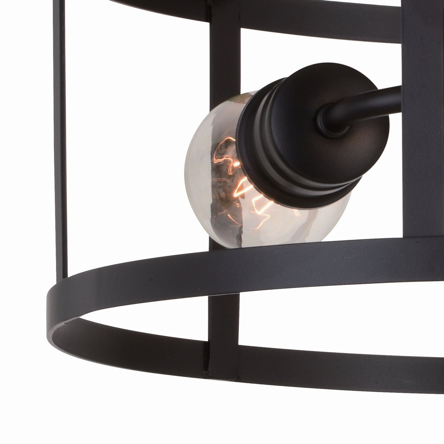 Vaxcel - C0266 - Three Light Semi-Flush Mount - Akron - Oil Rubbed Bronze