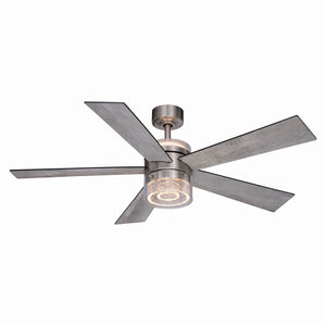 Vaxcel - F0101 - 52"Ceiling Fan - Ashford - Brushed Nickel