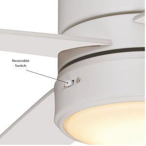 Vaxcel - F0107 - 52"Ceiling Fan - Erie - Matte White