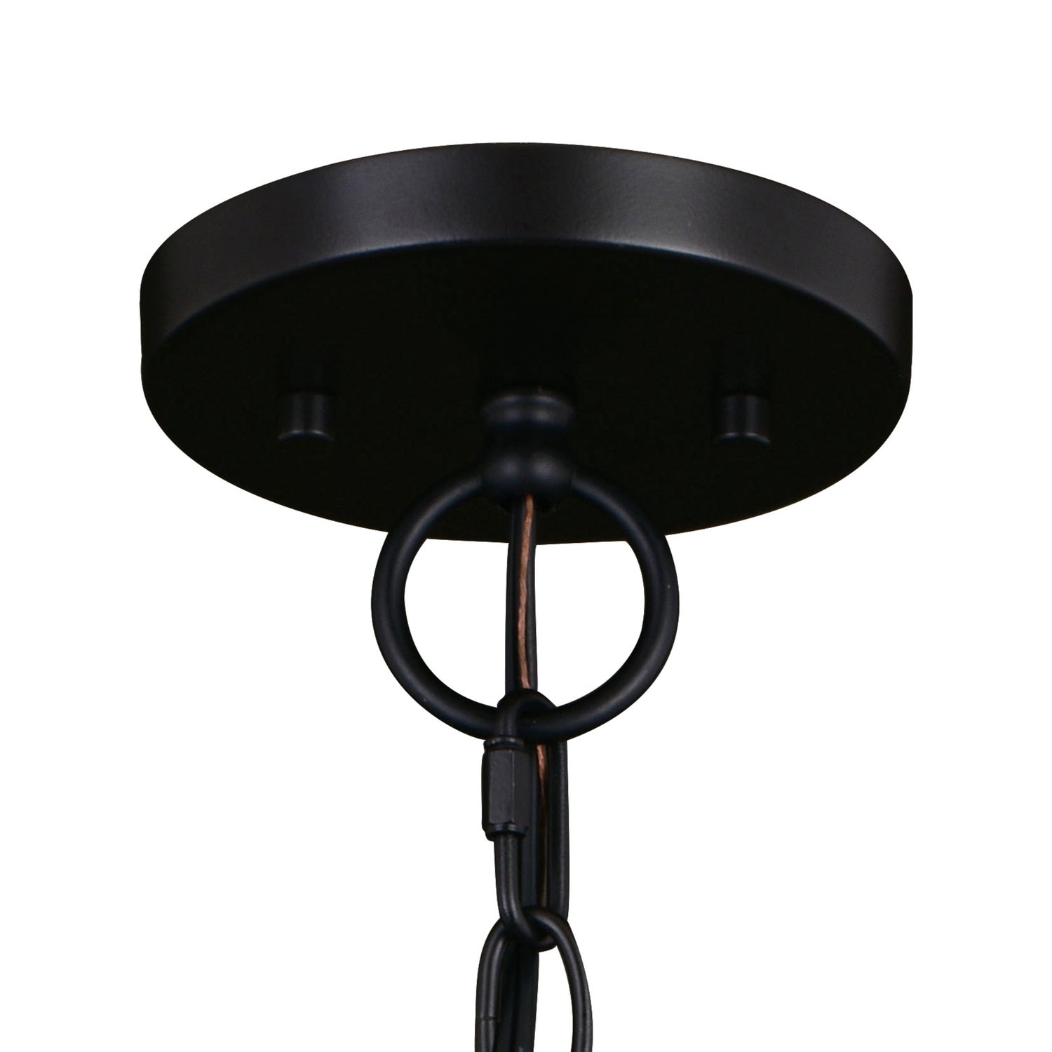 Vaxcel - P0367 - One Light Pendant - Sheffield - New Bronze/Distressed Ash w/Light Silver