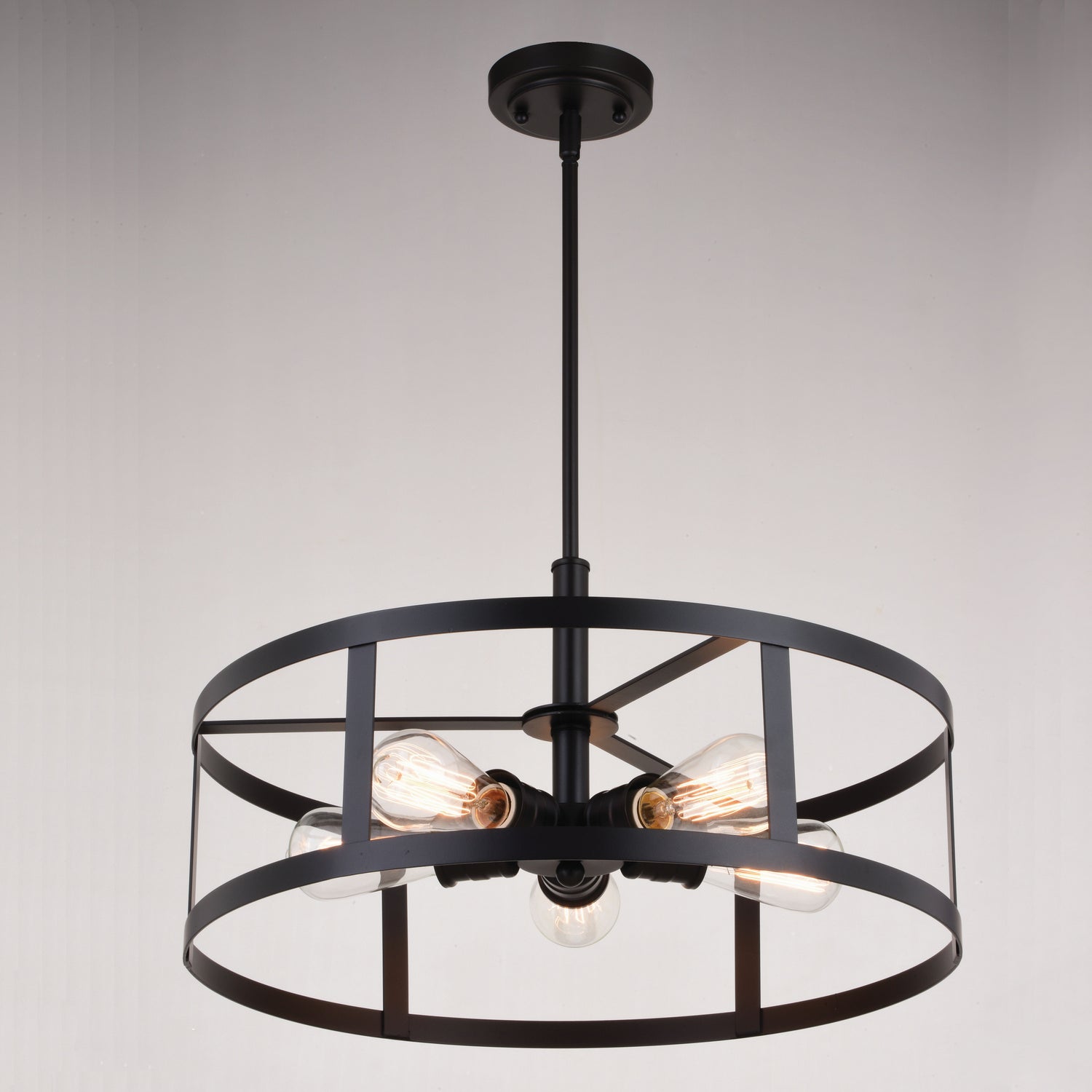 Vaxcel - P0376 - Five Light Pendant - Akron - Oil Rubbed Bronze