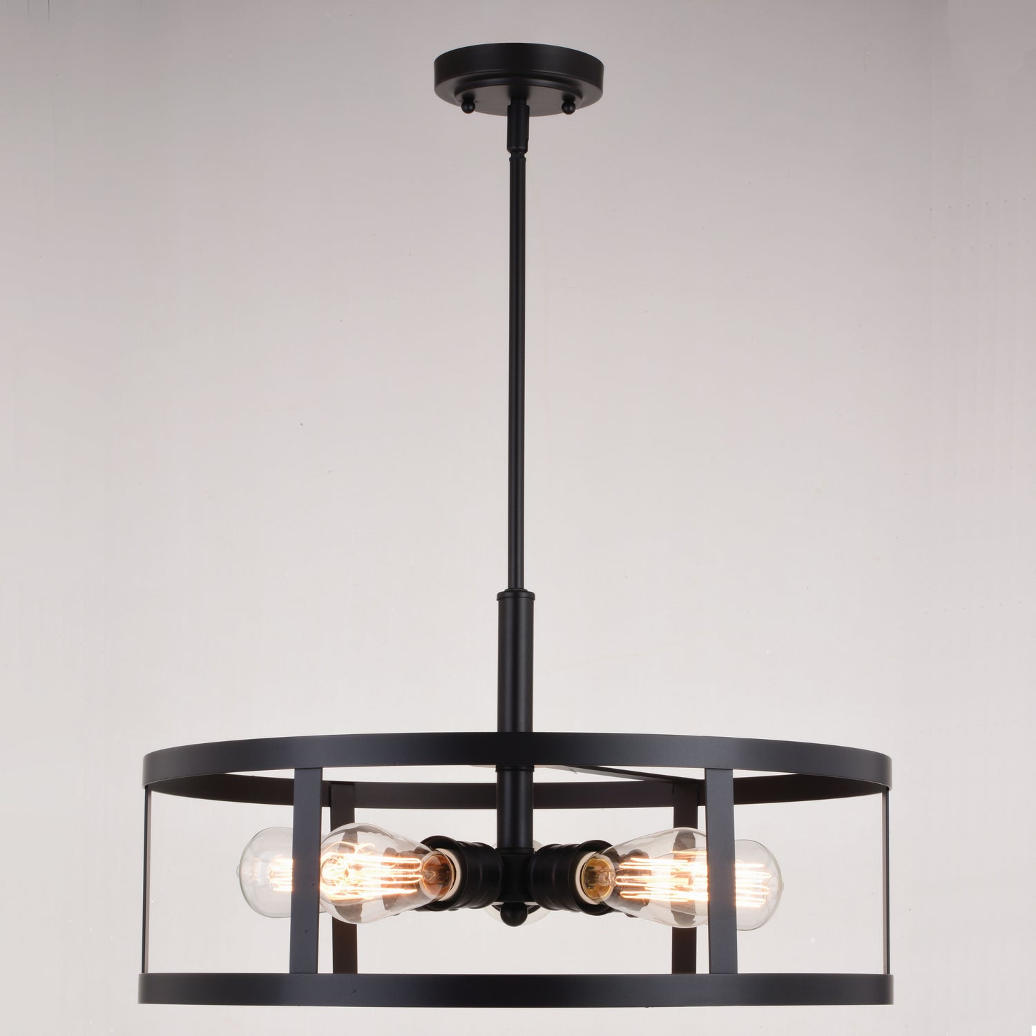 Vaxcel - P0376 - Five Light Pendant - Akron - Oil Rubbed Bronze