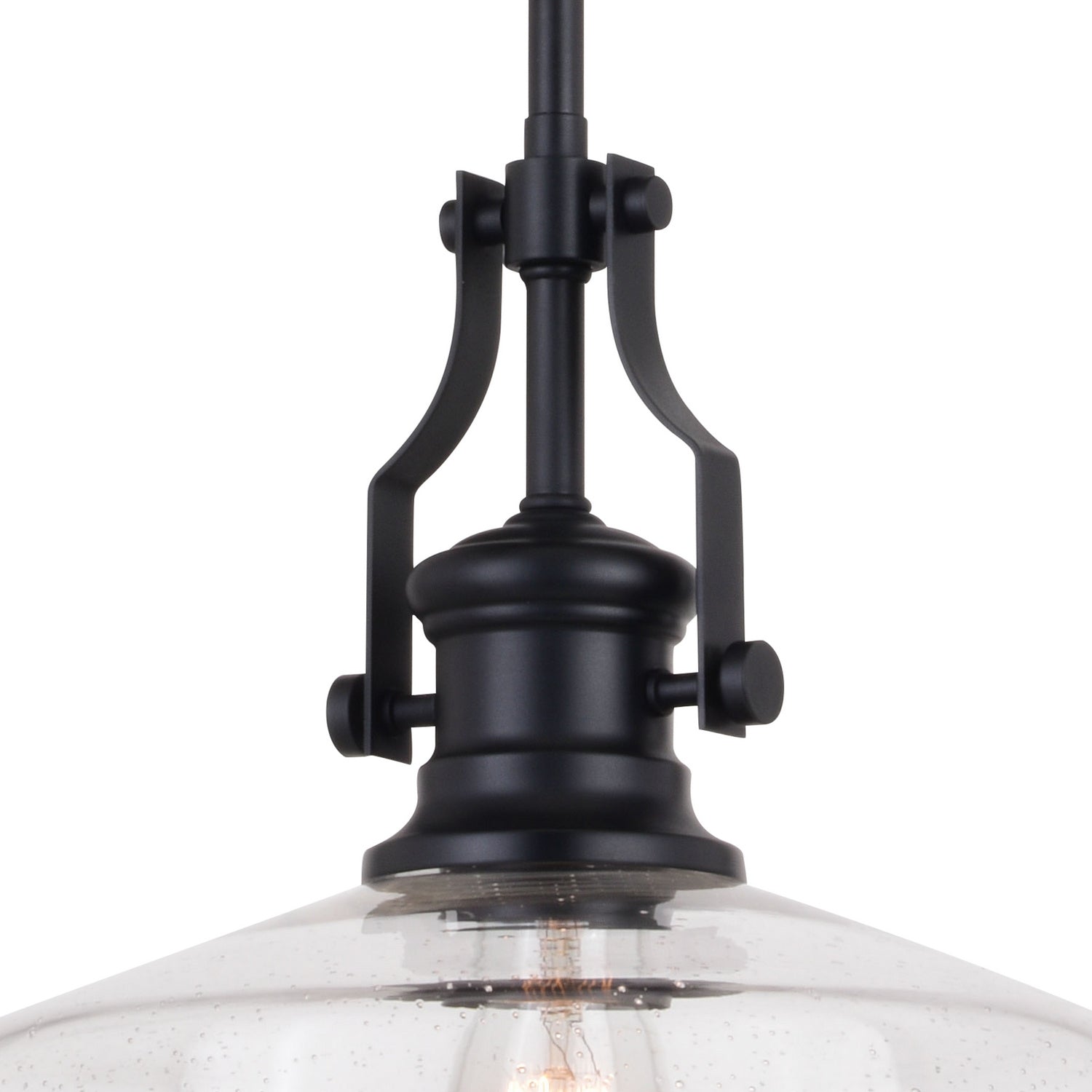 Vaxcel - P0380 - One Light Pendant - Beloit - Matte Black