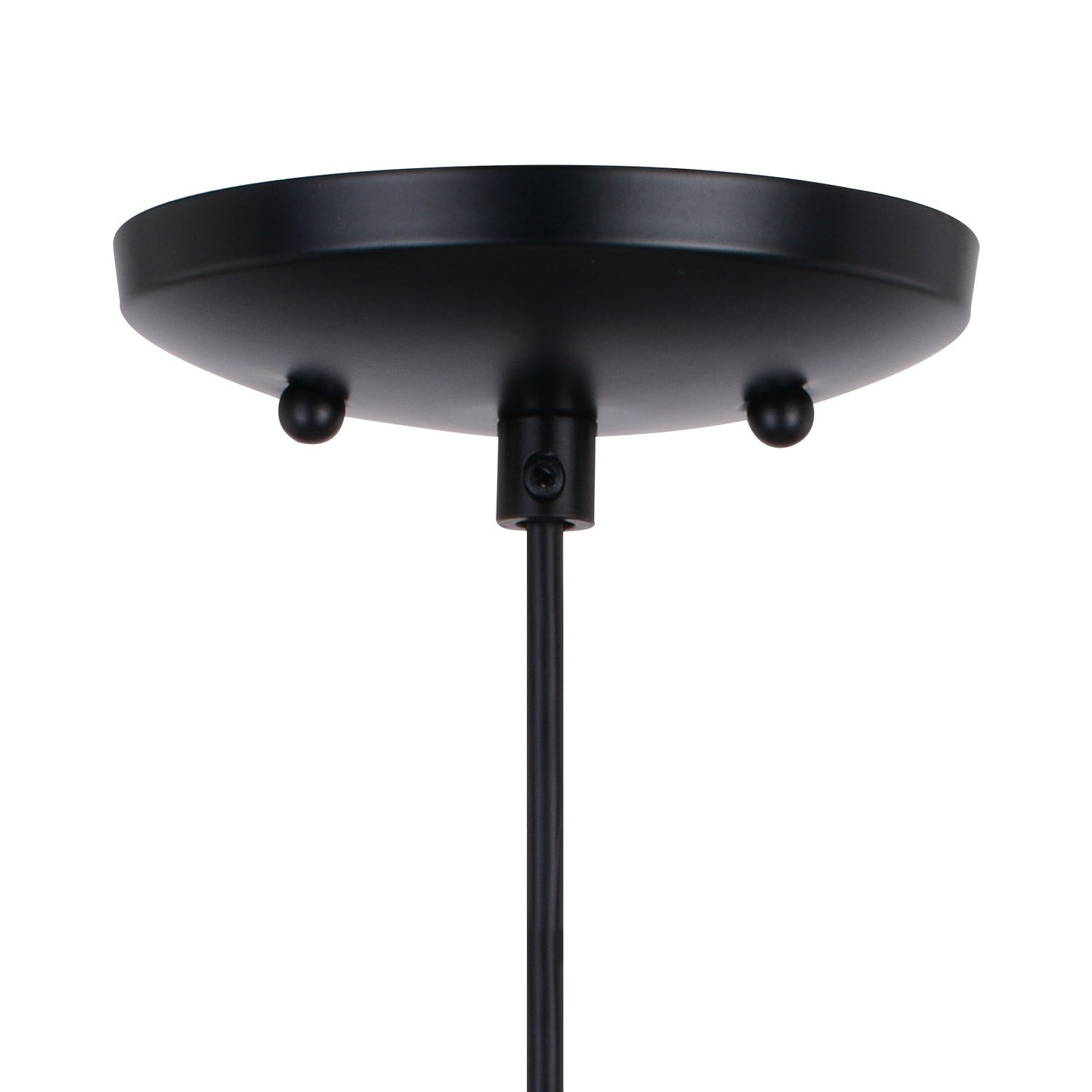Vaxcel - P0384 - One Light Mini Pendant - Milano - Matte Black