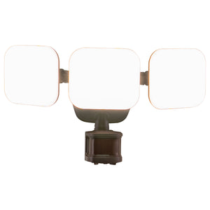 Vaxcel - T0615 - LED Outdoor Motion Sensor Flood Light - Theta - Bronze