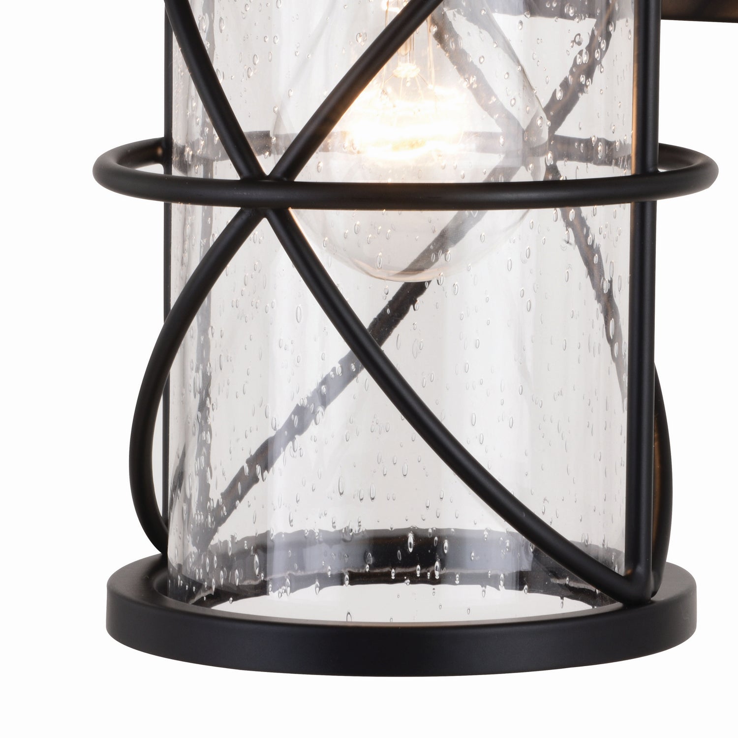 Vaxcel - T0633 - One Light Outdoor Wal Mount - Adams - Black