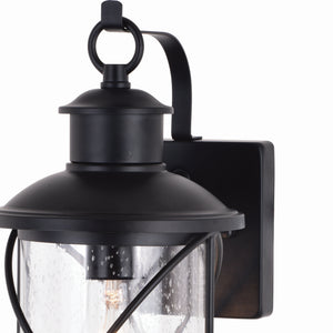 Vaxcel - T0634 - One Light Outdoor Wal Mount - Adams - Black