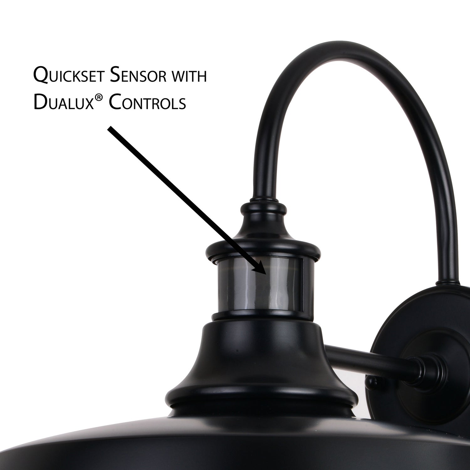 Vaxcel - T0648 - One Light Outdoor Motion Sensor Wall Mount - Dorado - Dark Bronze/Light Gold