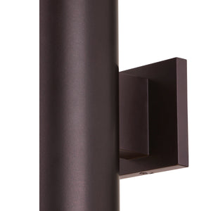 Vaxcel - T0654 - Two Light Outdoor Wall Mount - Chiasso - Deep Bronze
