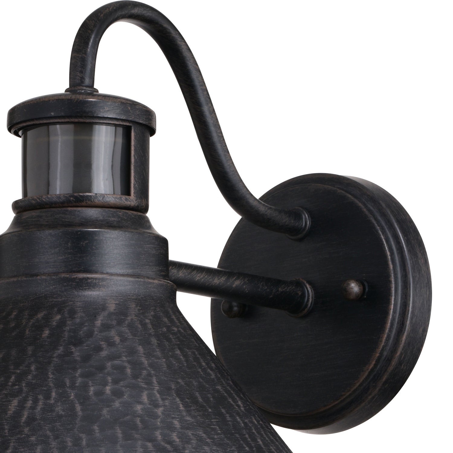 Vaxcel - T0669 - One Light Outdoor Motion Sensor Wall Mount - Outland - Aged Iron/Light Gold