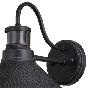 Vaxcel - T0670 - One Light Outdoor Motion Sensor Wall Mount - Outland - Aged Iron/Light Gold