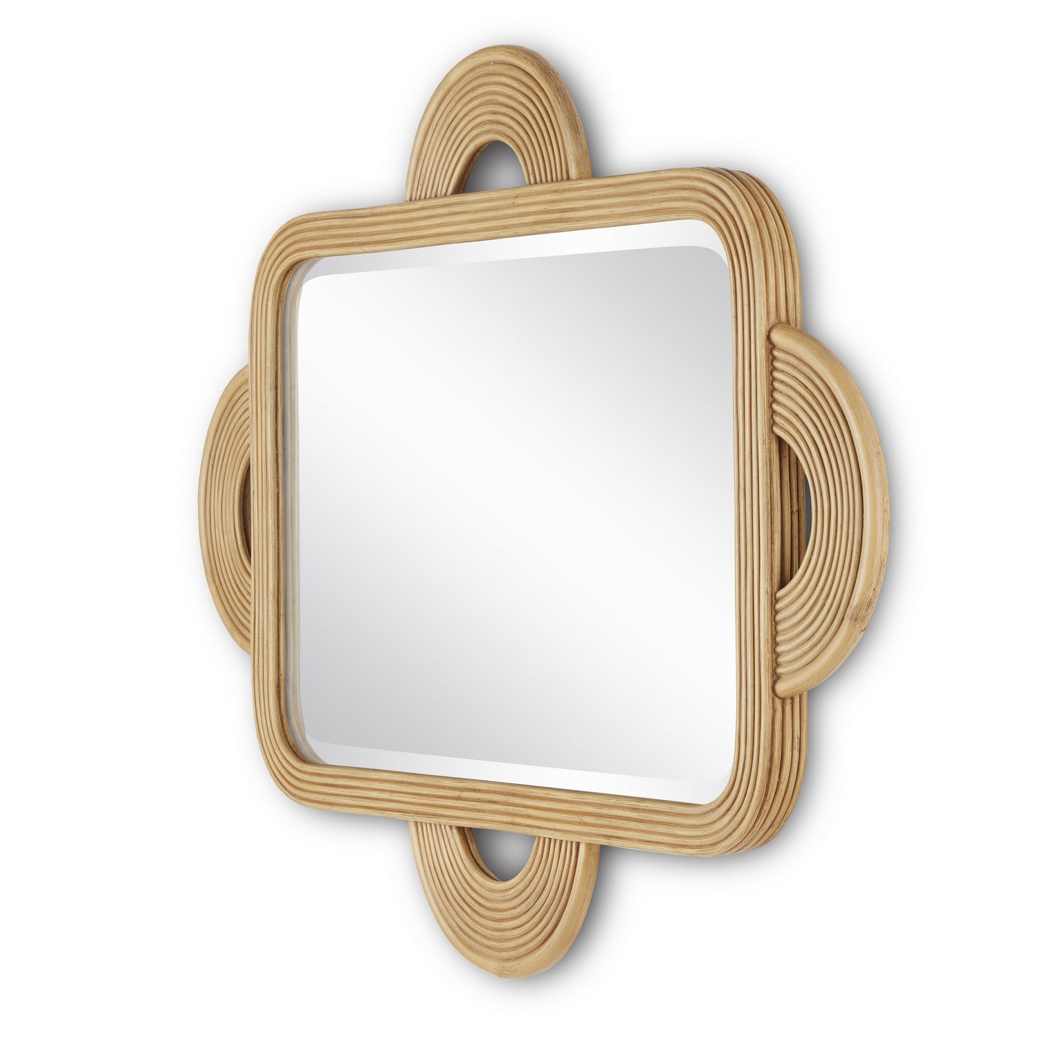 Currey and Company - 1000-0127 - Mirror - Santos - Sea Sand/Mirror