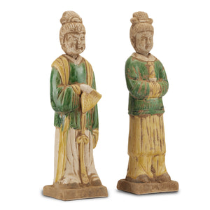 Currey and Company - 1200-0597 - Object - Tang Dynasty Palace - Green/Yellow