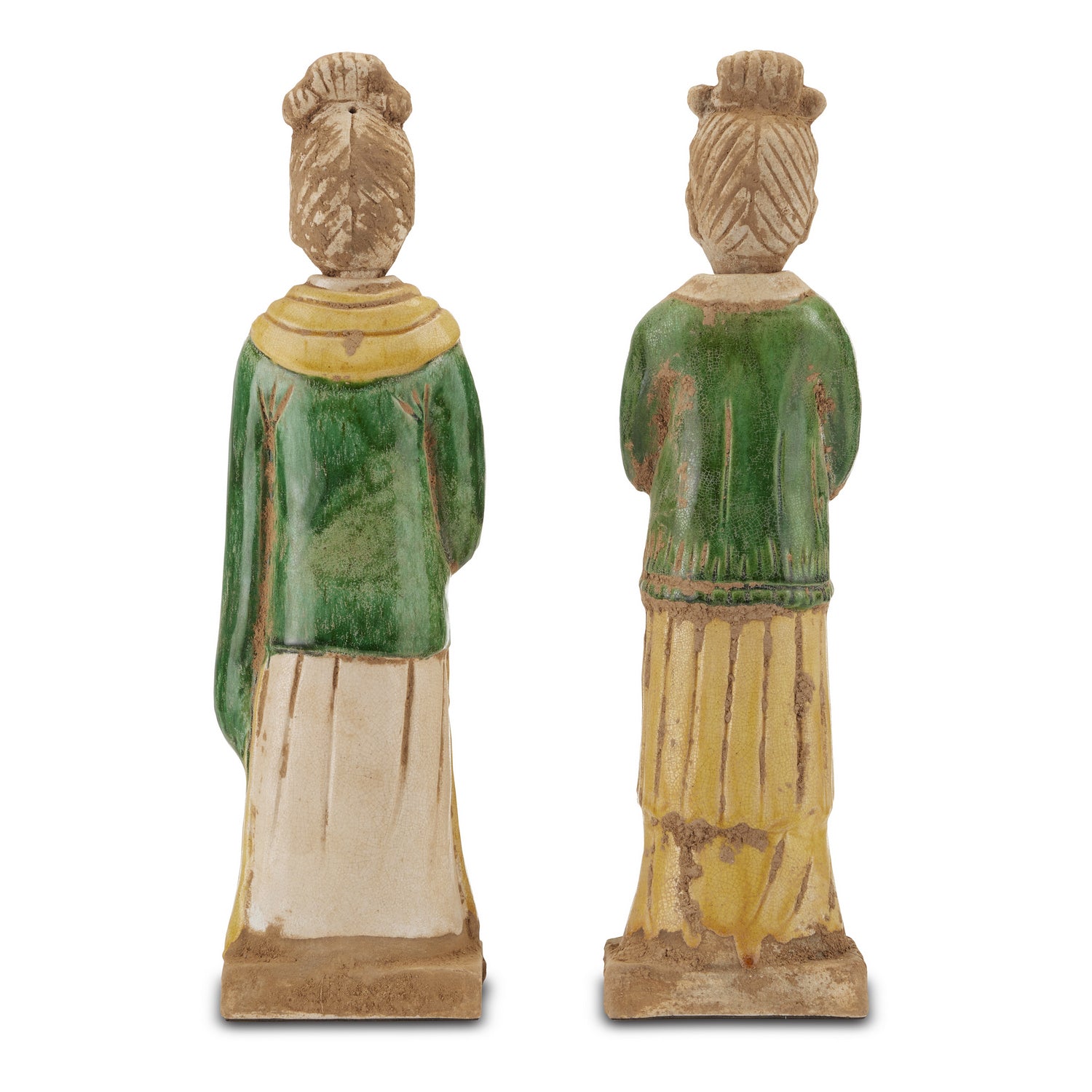 Currey and Company - 1200-0597 - Object - Tang Dynasty Palace - Green/Yellow