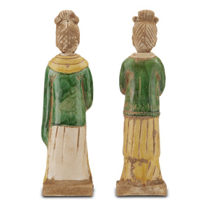 Currey and Company - 1200-0597 - Object - Tang Dynasty Palace - Green/Yellow