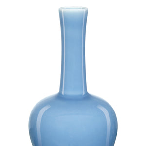 Currey and Company - 1200-0611 - Vase - Sky Blue - Lake Blue