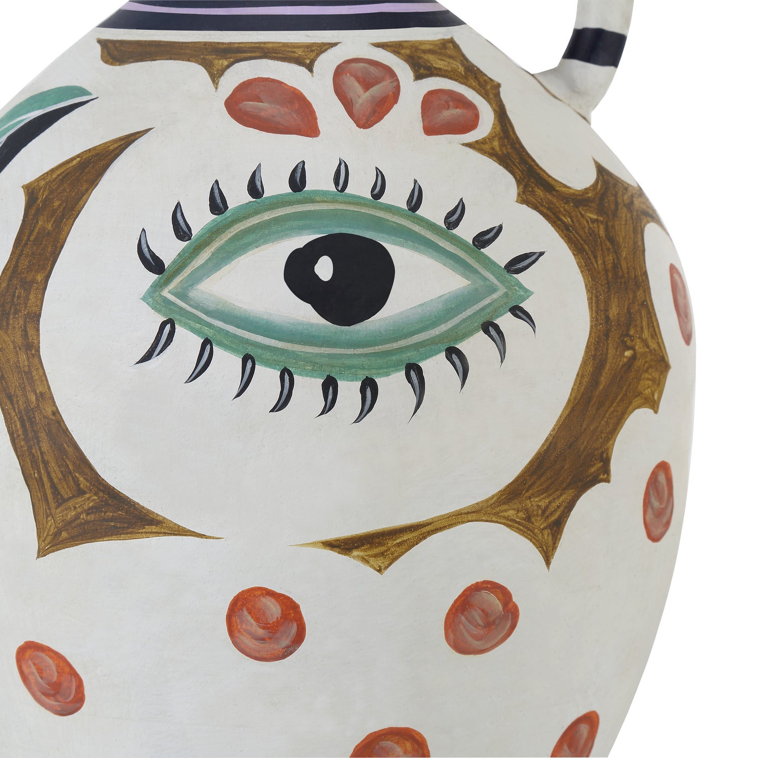 Currey and Company - 1200-0615 - Vase - Hamsa - Multicolor