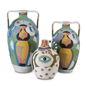 Currey and Company - 1200-0616 - Vase - Amphora - Multicolor